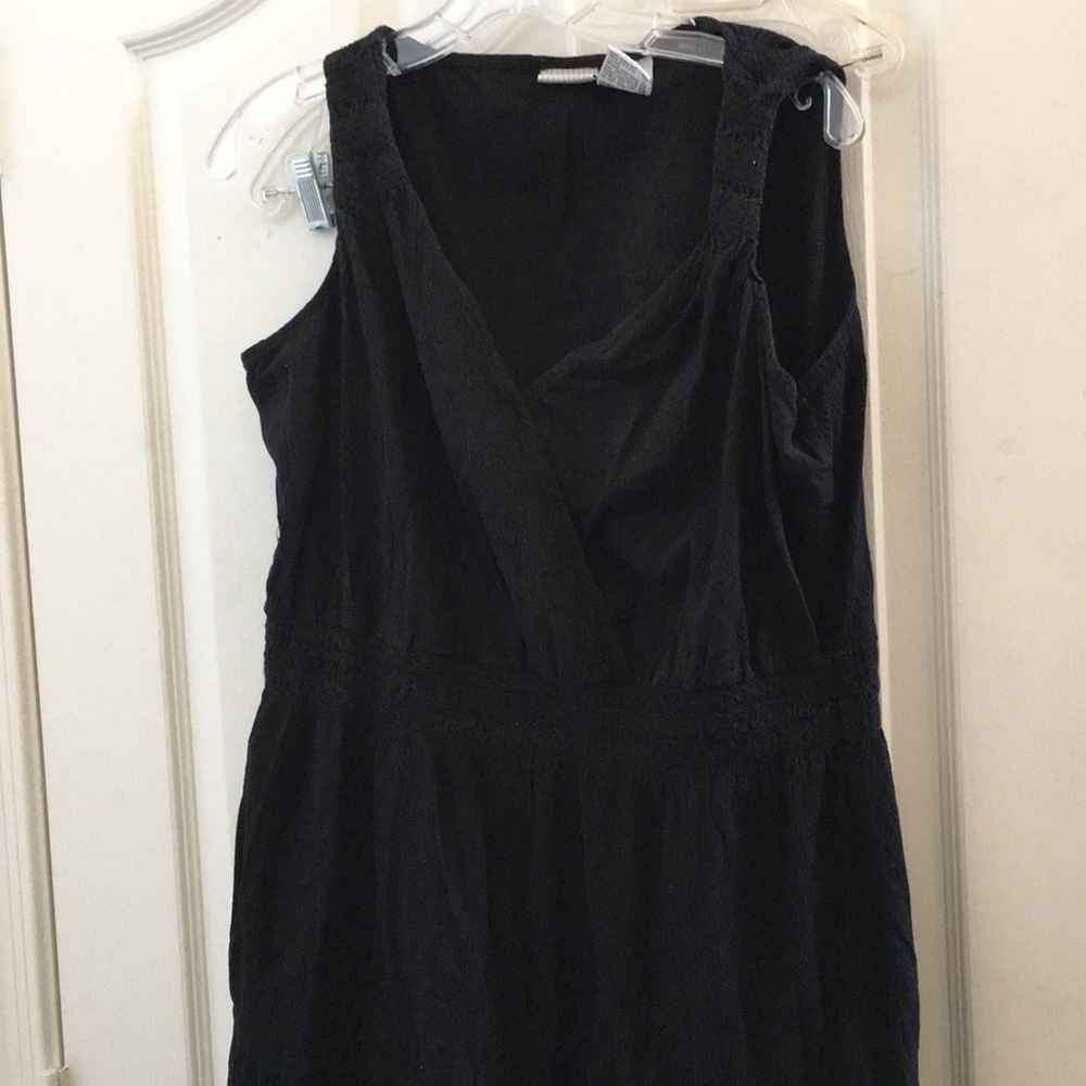 FINAL MARKDOWN LADIES white stag peasant style surplice front summer dress l